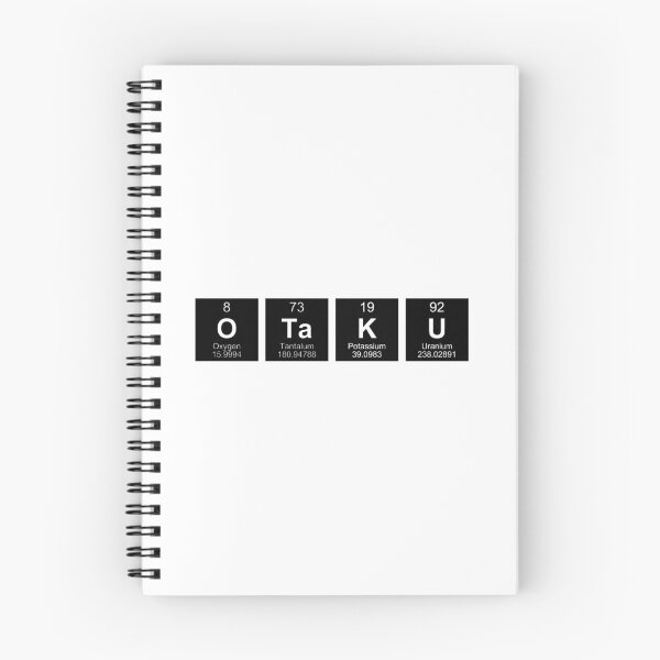 Item preview, Otaku Periodic Table designed and sold by HashiriyaJDM.