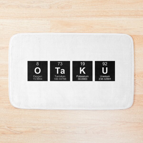Item preview, Otaku Periodic Table designed and sold by HashiriyaJDM.