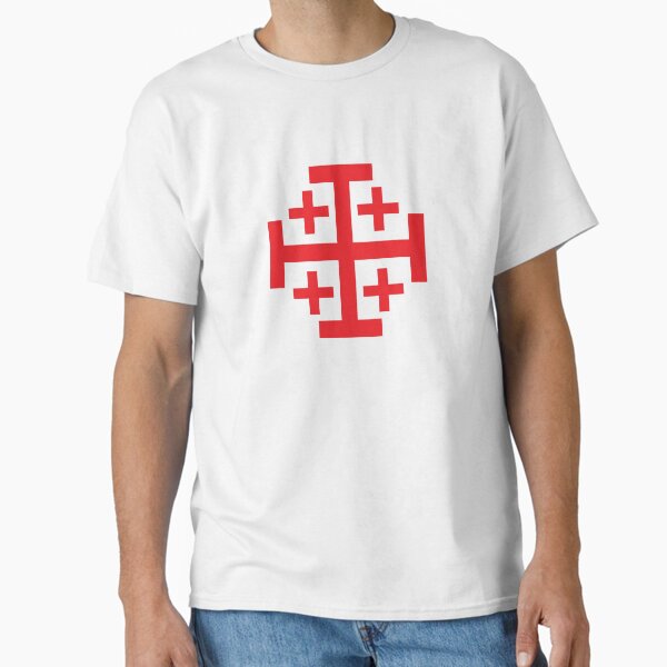 Item preview, Jerusalem Cross (red) designed and sold by PabloDeChenez.