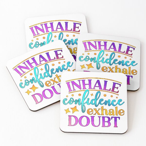Item preview, Inhale confidence, exhale doubt  designed and sold by Artifylab.