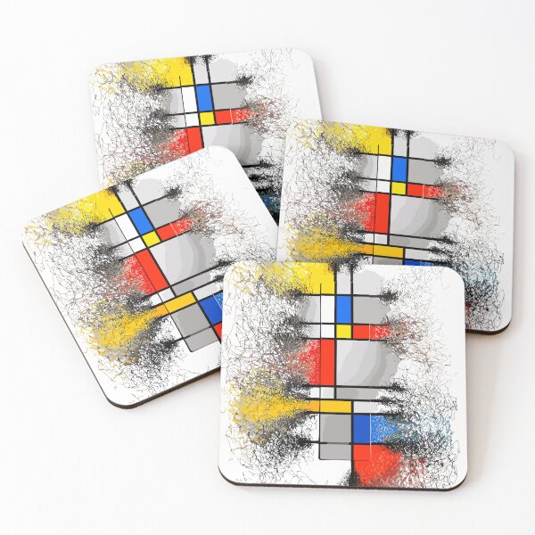 Item preview, DISINTEGRATION OF A MASTERPIECE (MONDRIAN) designed and sold by Manolo1923.