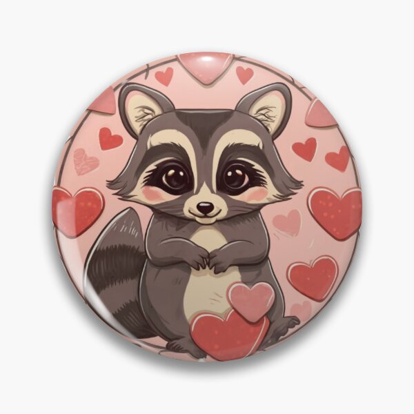Item preview, Valentine Raccoon designed and sold by PulseGraph.