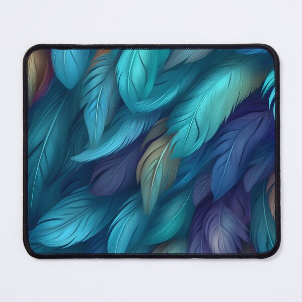 Item preview, vibrant colorful feather textured print designed and sold by dcrc.