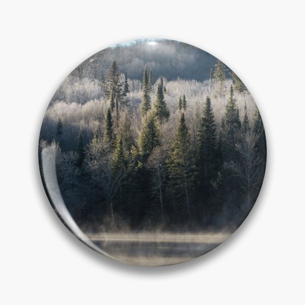 Item preview, Frosty November at the lake in Quebec designed and sold by Jola Martysz.