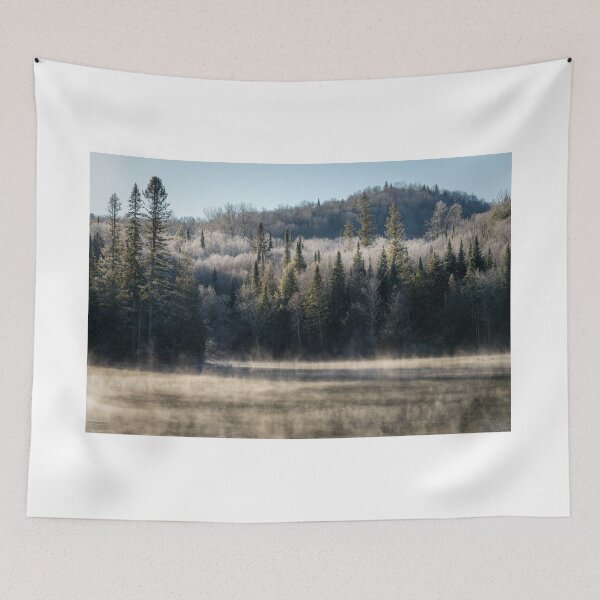 Item preview, Frosty November at the lake in Quebec designed and sold by Jola Martysz.