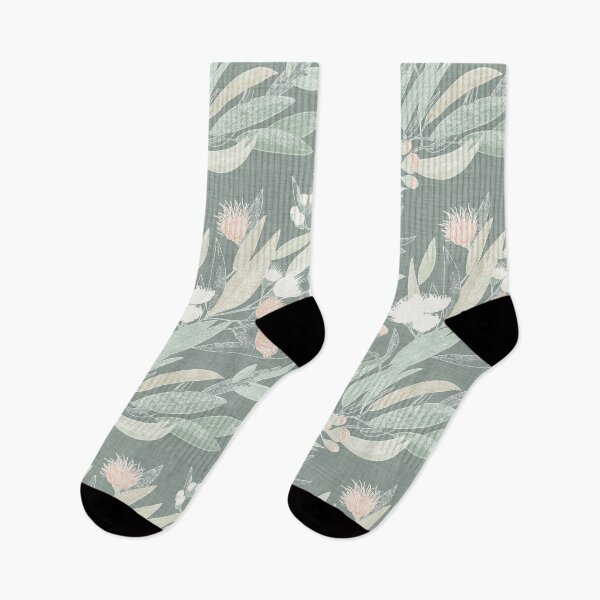 Item preview, Calm Australian Eucalyptus on green designed and sold by Kate Vasilchenko Art & Design.