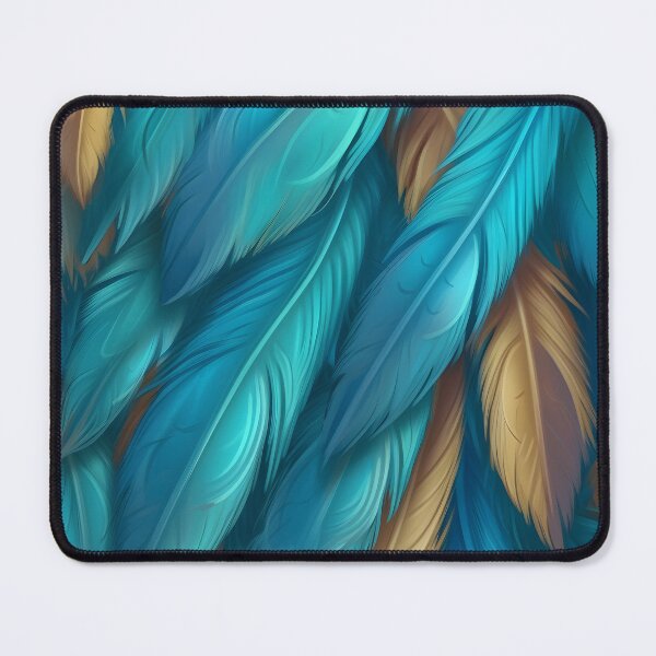 Item preview, vibrant colorful feather textured print designed and sold by dcrc.