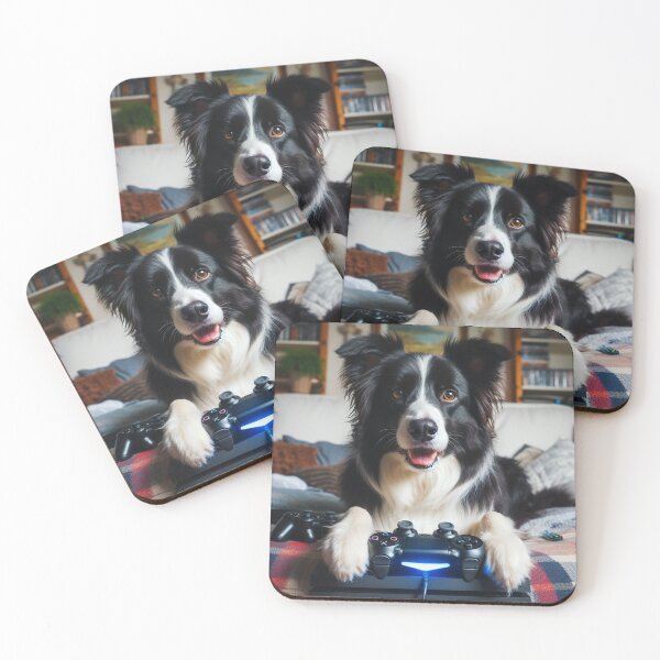 Item preview, Gaming Border Collie Dog designed and sold by westendkel.