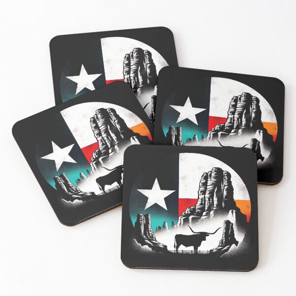 Artikelvorschau, Lone Star State Pride – Texas-Flagge und Landschaftsfusion entworfen und verkauft von MnDShirts.