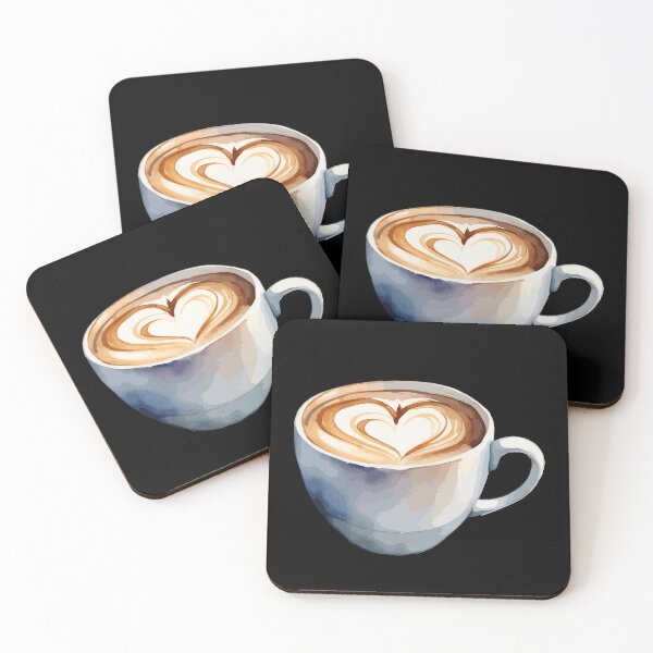 Item preview, Stylish Latte Art Tote Bag for Coffee Enthusiasts  designed and sold by DrawHandArt.