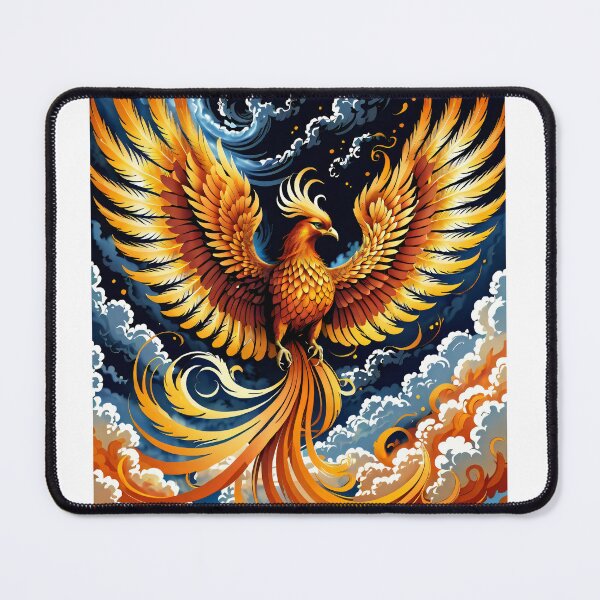 Item preview, Phoenix flying in the sky designed and sold by NerdscapeDC.