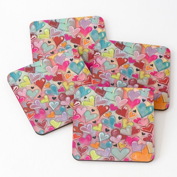 Item preview, Hearts Colliding! designed and sold by Ivy Uttaro.
