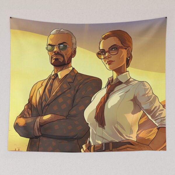 Item preview, Pierre and Marie Curie | Hip Hop style designed and sold by ComicsFactory.