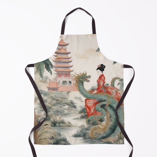 Item preview, Chinoiserie art, The dragon Den designed and sold by SophieClimaArt.