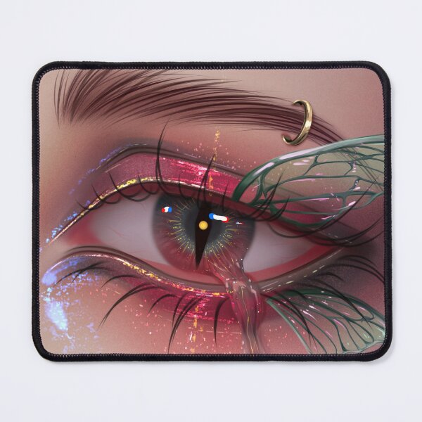 Item preview, The bright look of a sad dragonfly designed and sold by Lkyunel.