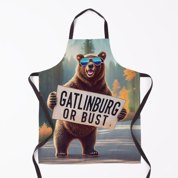 Item preview, Gatlinburg or Bust - Great Smoky Mountains Bear designed and sold by gotops12.