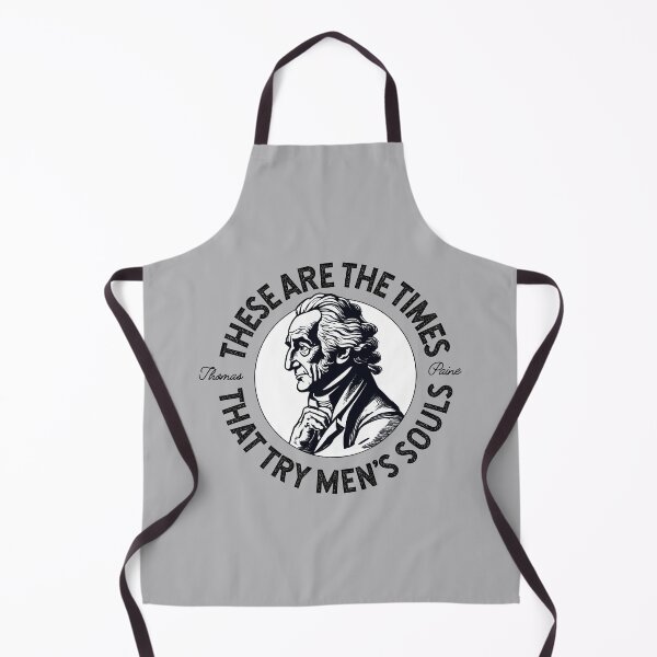 Item preview, The times that try men's souls (Thomas Paine Quote) designed and sold by franklinprintco.