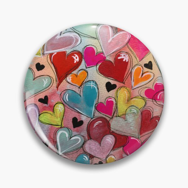Item preview, Hearts Colliding! designed and sold by Ivy Uttaro.