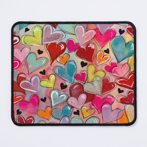 Item preview, Hearts Colliding! designed and sold by Ivy Uttaro.