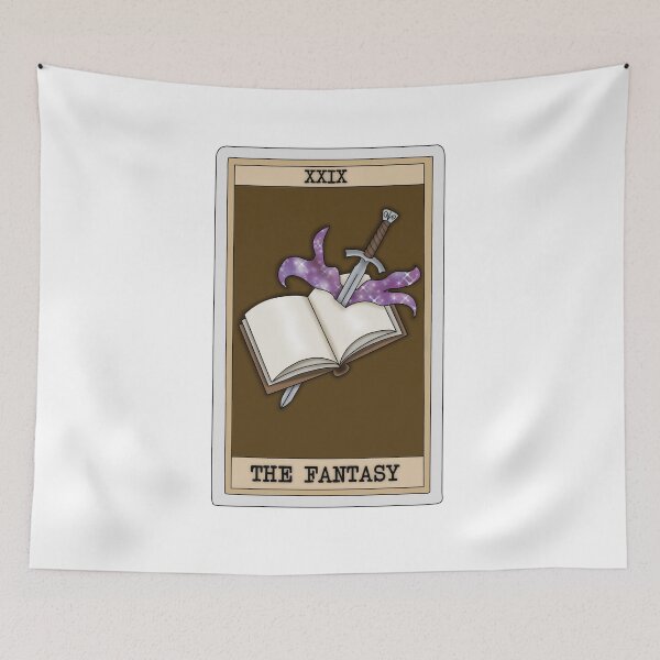 Item preview, The Fantasy (bookish tarot card collection)  designed and sold by Becky-Marie.
