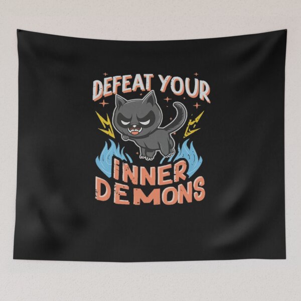 Item preview, Defeat Your Inner Demons designed and sold by BrushVibe.