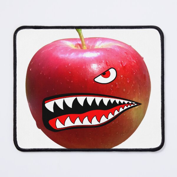 Item preview, An unusual encounter between an apple and a shark designed and sold by owen1027.