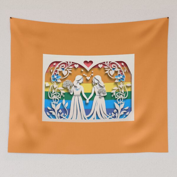 Item preview, Marry me - Wedding-Lesbian designed and sold by DesignAnother.