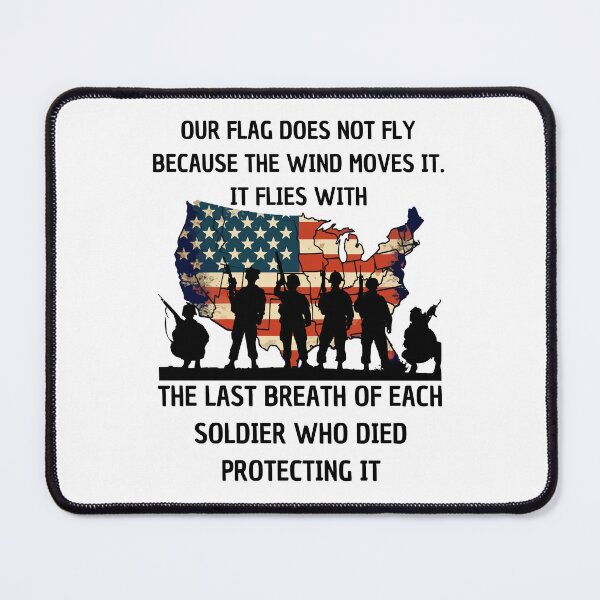 Item preview, Our Flag does not fly because the wind moves it designed and sold by ARTX4ART.