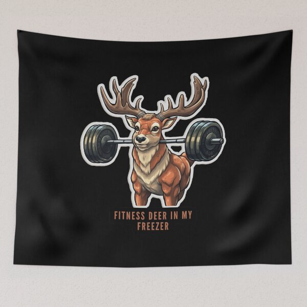 Item preview, Fitness Deer In My Freezer designed and sold by Redgiant87x.