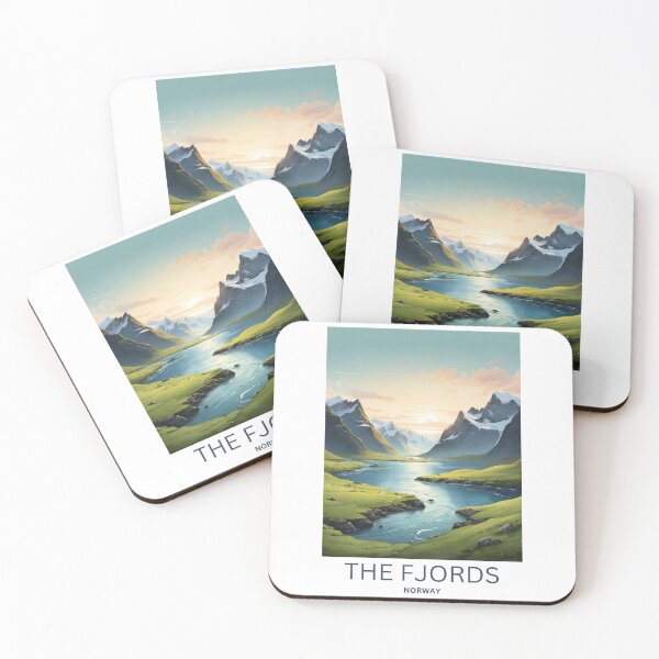 Item preview, The Fjords travel designed and sold by LandmarkLabs04.