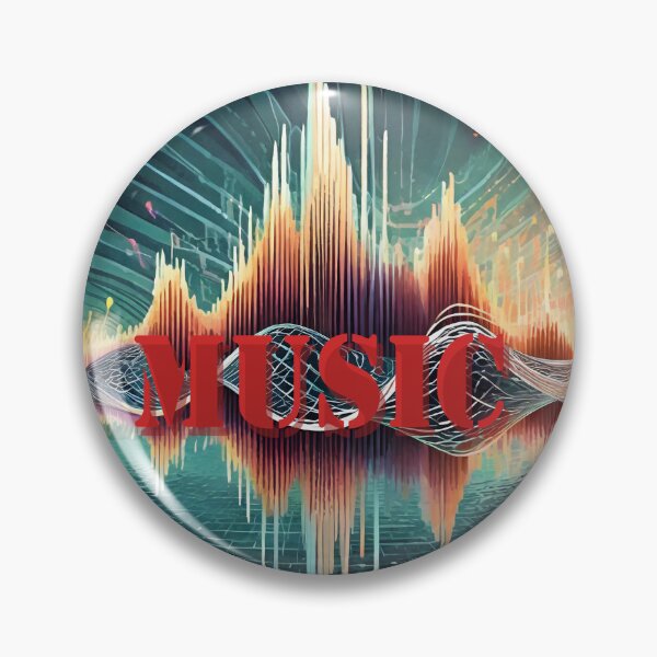 Item preview, Dynamic Music Wave Art designed and sold by Pandrju.
