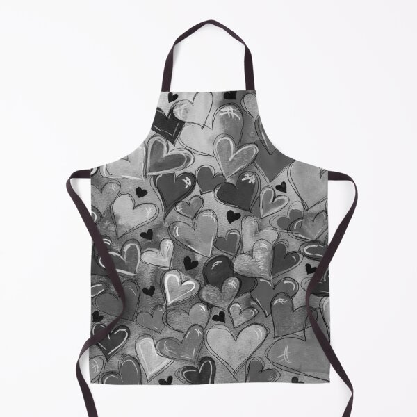 Item preview, Hearts Colliding in Shades of Grey! designed and sold by Ivy Uttaro.