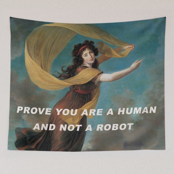 Item preview, Prove you are a human and not a robot. designed and sold by THE ART CONCEPT GALLERY.