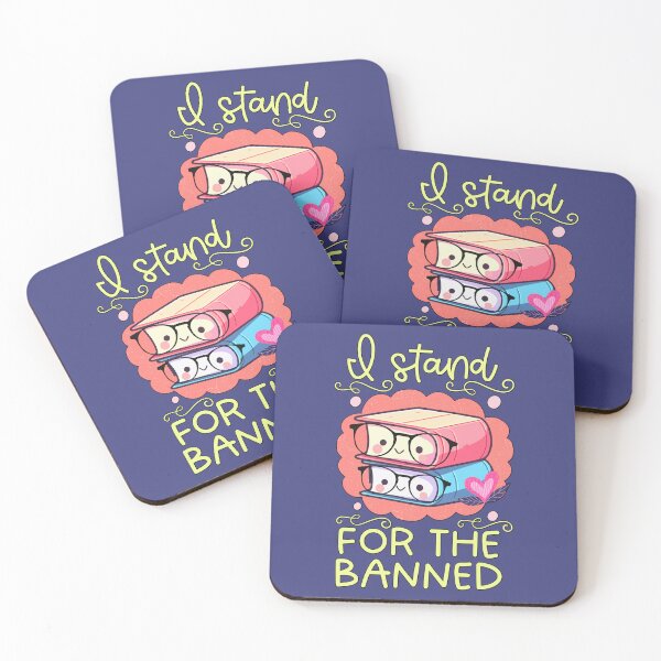Item preview, I Stand For The Banned Books Cozy Reading designed and sold by Renata Illustrata.