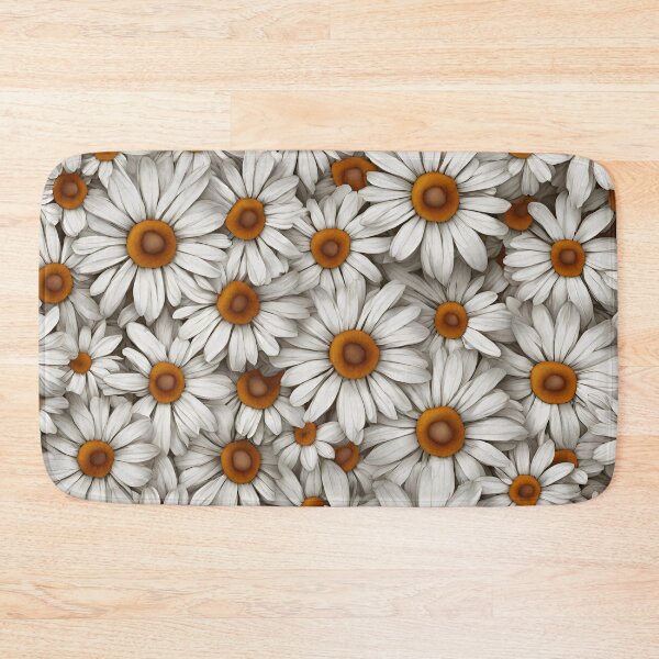 Item preview, Flowers with Orange Centers, funny, gifts, orange, white, flowers,   designed and sold by Ewelina  Niemiec.