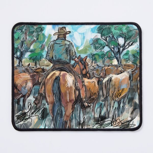 Item preview, The Drover designed and sold by TraceyMackieArt.
