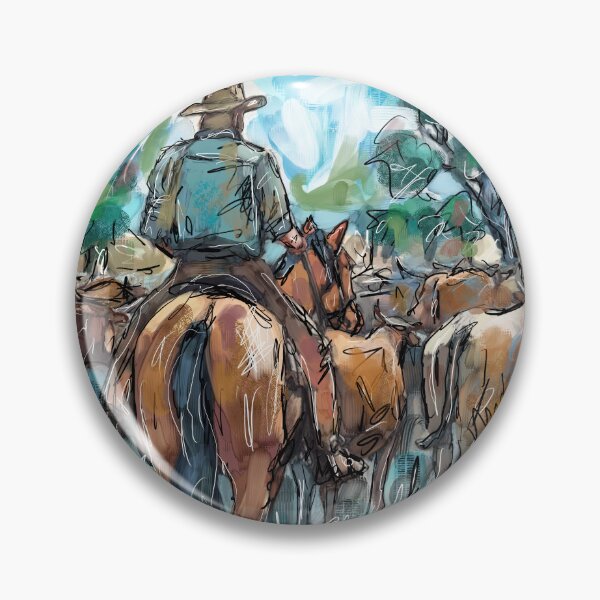 Item preview, The Drover designed and sold by TraceyMackieArt.