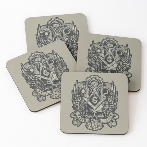 Item preview, Freemason's Emblem of Mortality and Virtue designed and sold by boazjachin.