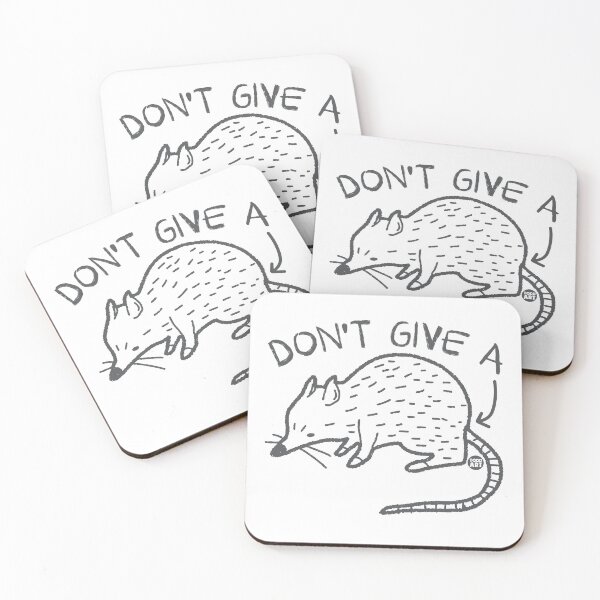 Item preview, DONT GIVE RATS ASS designed and sold by TODD GOLDMAN.