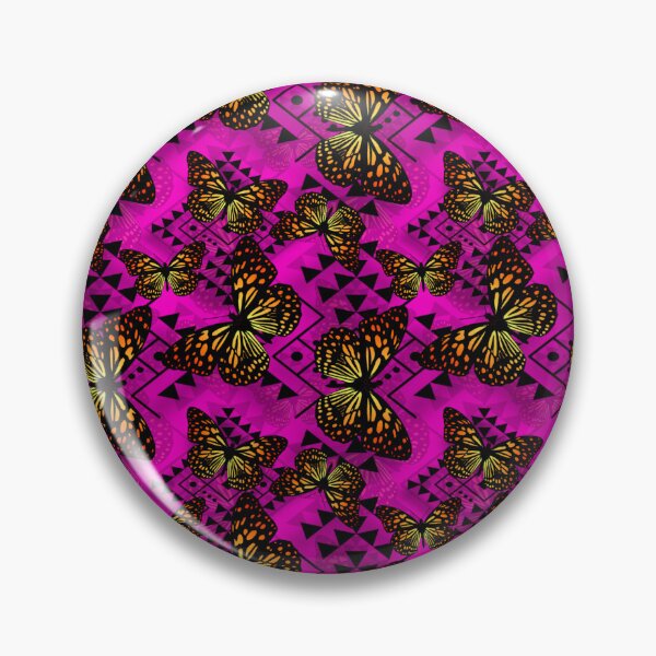 Item preview, Pink / Black  / Fire Color Native Butterfly 2024 designed and sold by JMWCD.