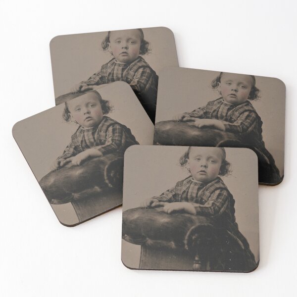 Item preview, Antique 1880s Tintype Photo THE CURL Kid designed and sold by Shelly Little.
