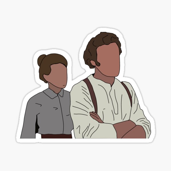 Vista previa del artículo con la obra «Christy y el Dr. McNeil», diseñado y vendido por SaintsPlace.