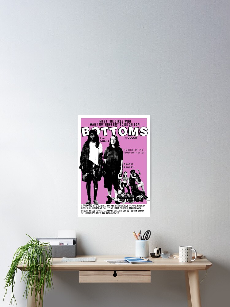 Bottoms Retro 60s  Poster