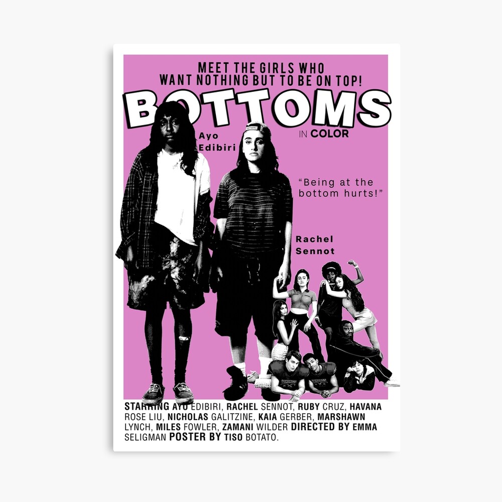 Bottoms Retro 60s  Poster