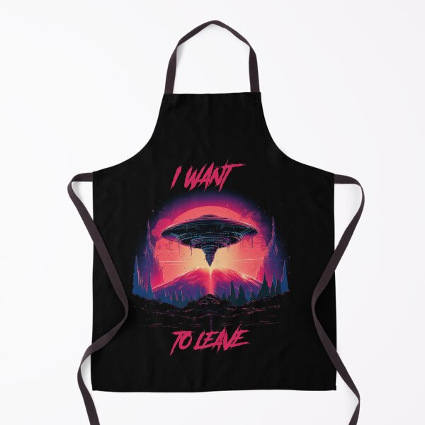 Item preview, I want to leave - synthwave cyberpunk designed and sold by GlitchGrotesque.