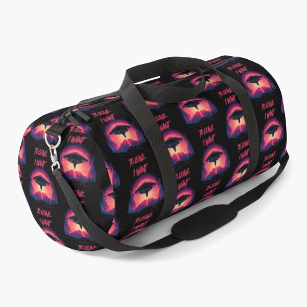 Item preview, I want to leave - synthwave cyberpunk designed and sold by GlitchGrotesque.