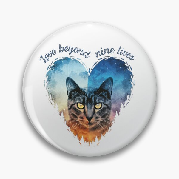 Item preview, Love beyond nine lives designed and sold by BrushVibe.