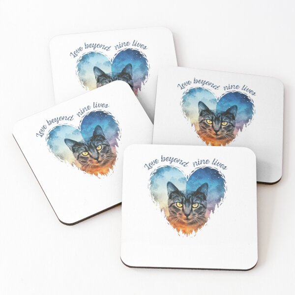 Item preview, Love beyond nine lives designed and sold by BrushVibe.