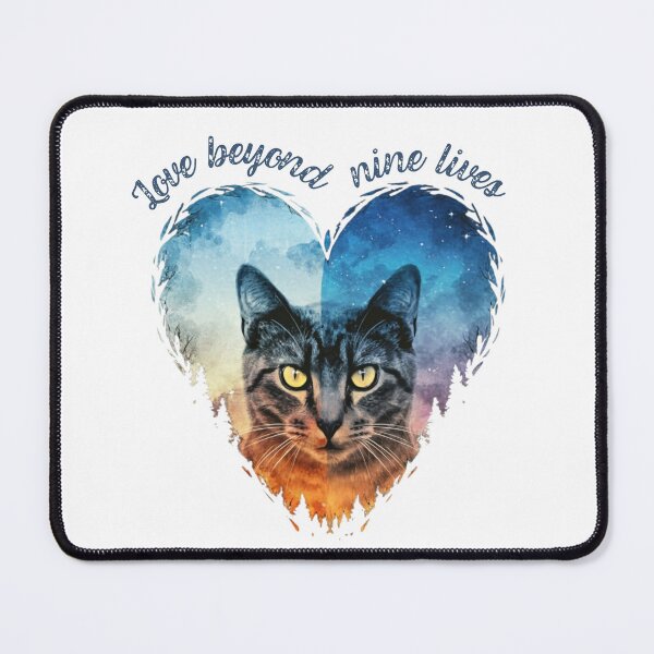 Item preview, Love beyond nine lives designed and sold by BrushVibe.