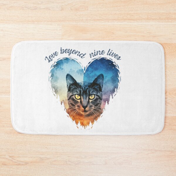 Item preview, Love beyond nine lives designed and sold by BrushVibe.